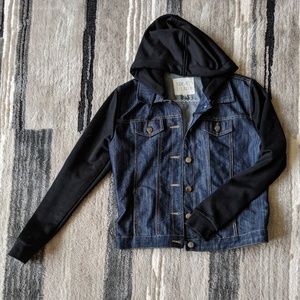 Hoodie Jean Jacket